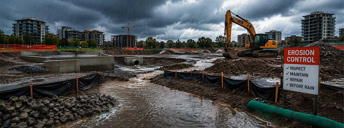 Preparing Construction Sites for Extreme Rainfall Events